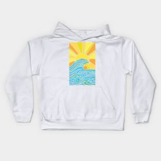 The Ocean is Calling Kids Hoodie